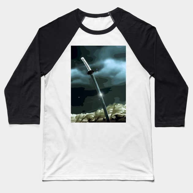 Ghost of tsushima Baseball T-Shirt by store of art